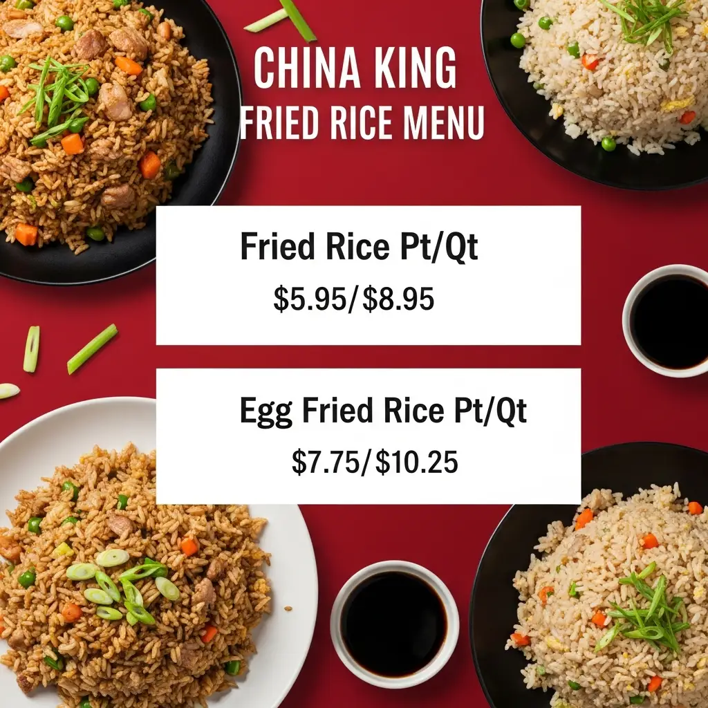 China-King-Fried-Rice-Menu