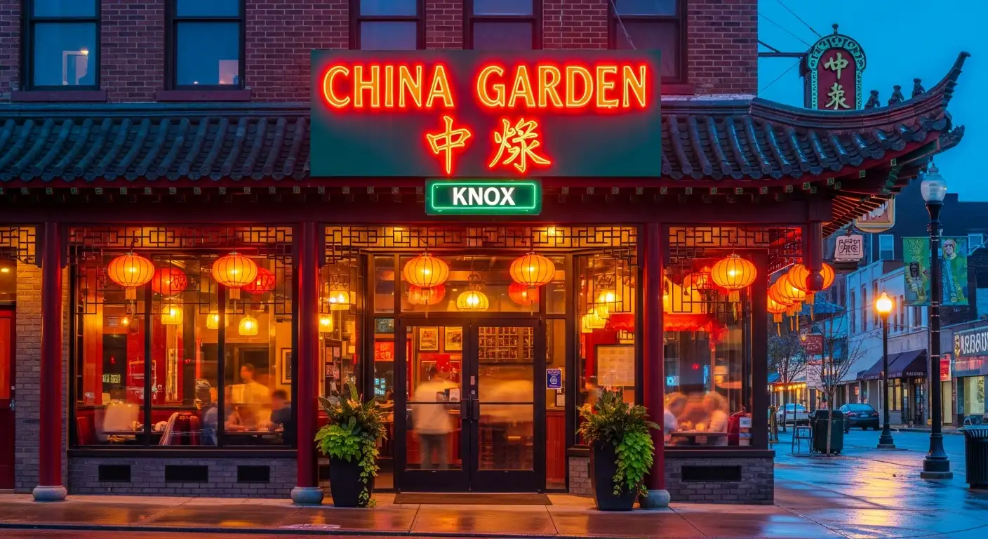China Garden Knox Menu & Prices | Updated 2026