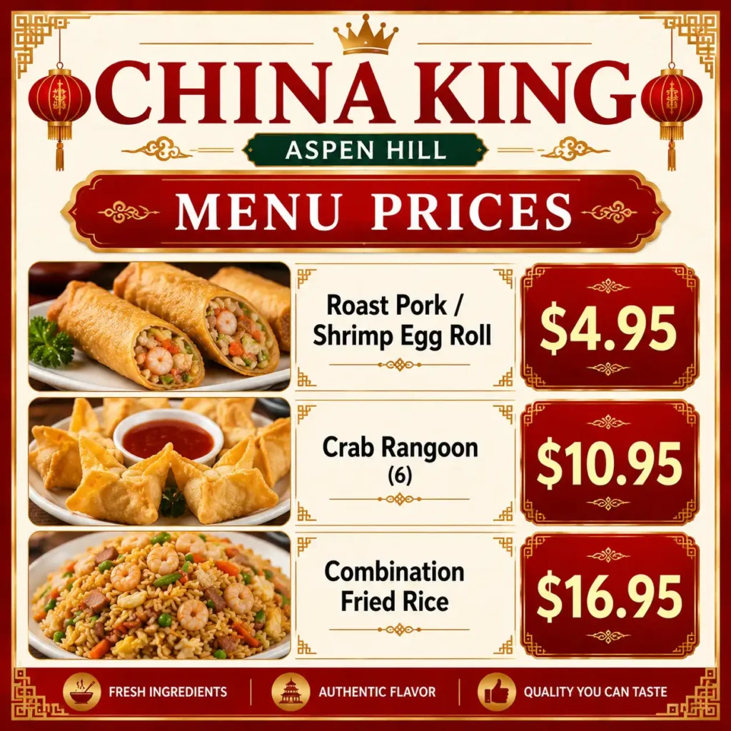 China-King-Aspen-Hill-Menu-Prices