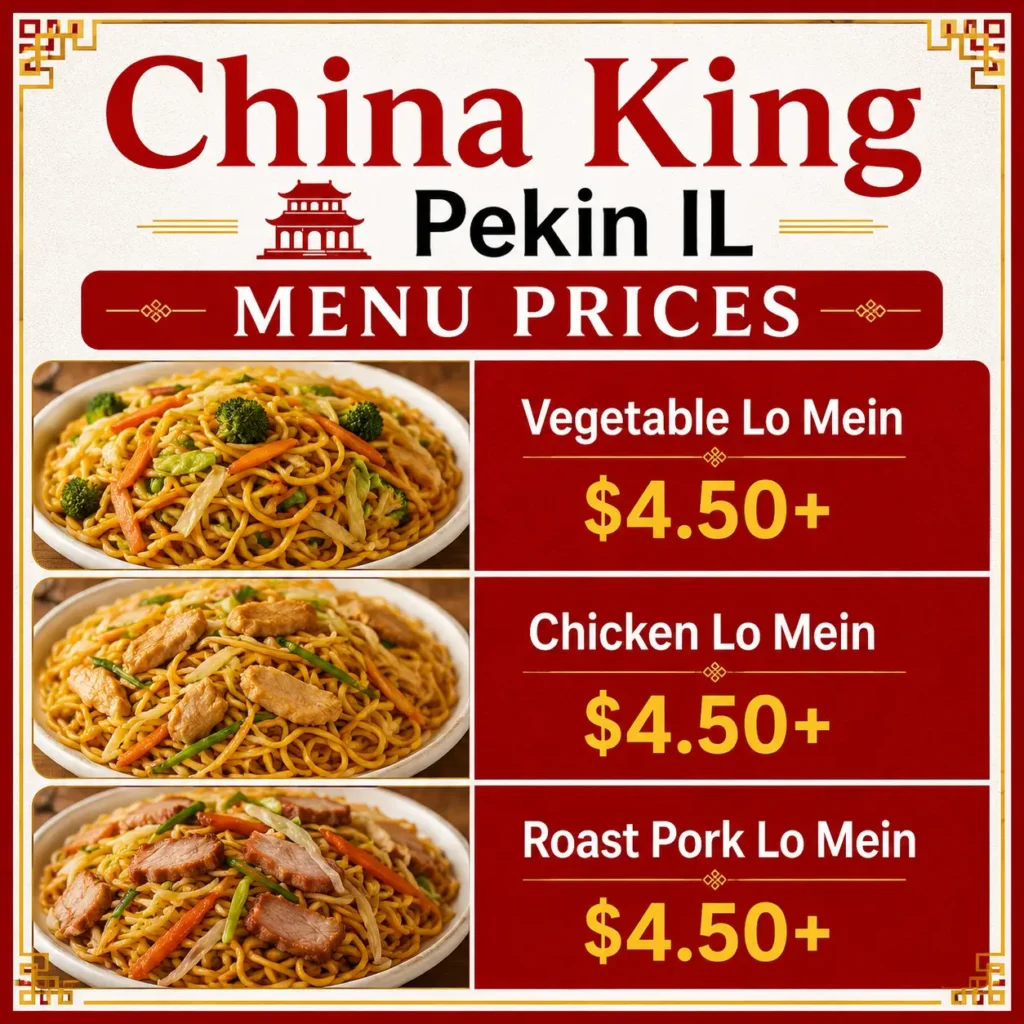 China-King-Pekin-IL-Menu-Prices